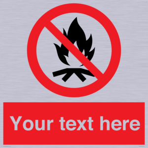 Custom prohibition No campfire